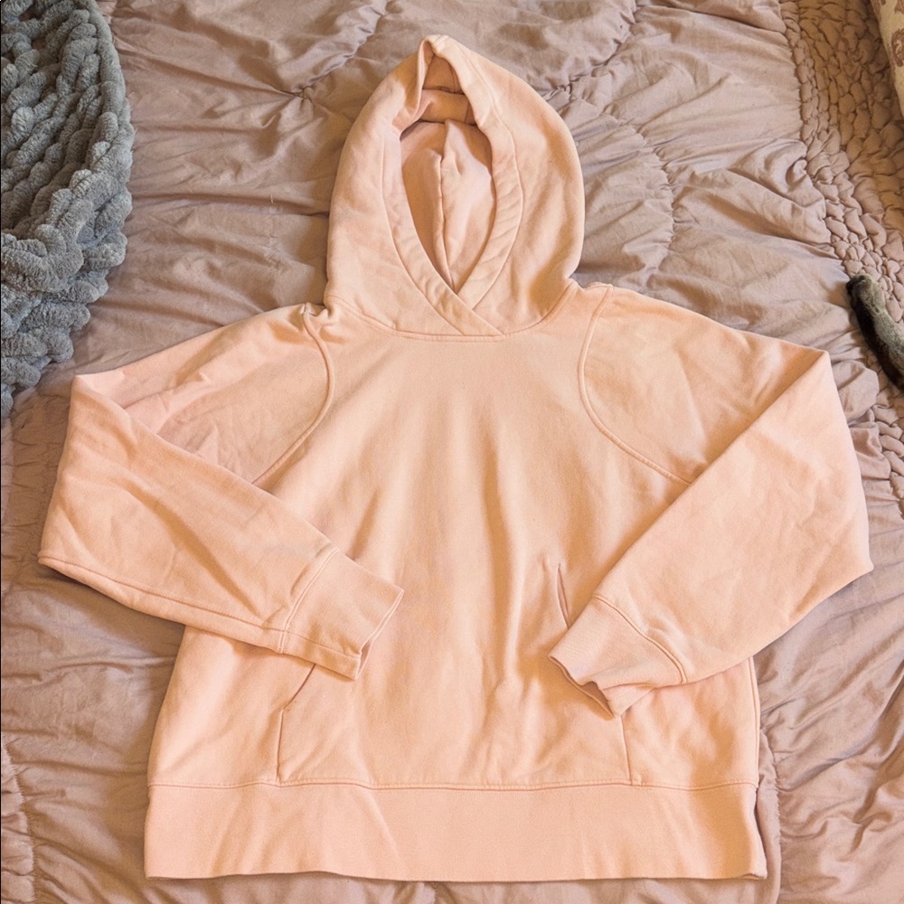 Lululemon Lonugeful Hoodie in Peach Satin - Picture 3 of 8